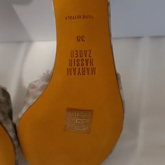 Maryam Nassir Zadeh ‘Victoria’ Sandal NWT 38 - Picture 7 of 9